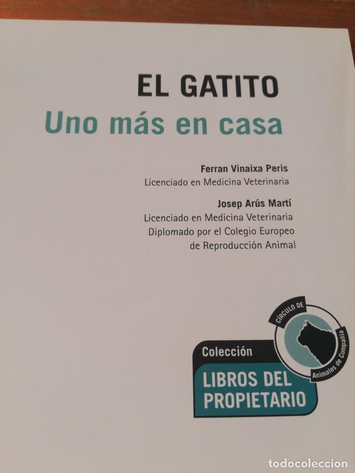 Libros de segunda mano: El gatito. Uno m&aacute;s en casa. - Foto 3