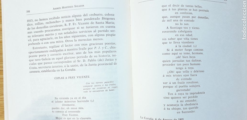 Libros de segunda mano: ALGUNOS TEMAS GALLEGOS, ANDR&Eacute;S MARTINEZ SALAZAR, - Foto 4