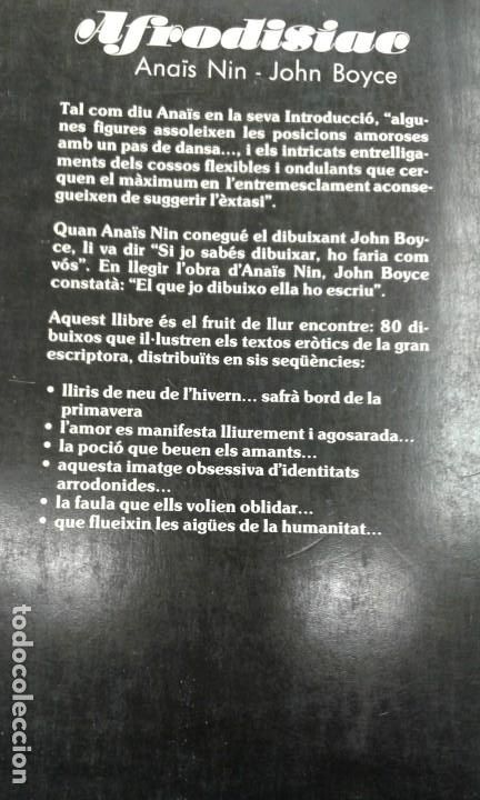 Libros de segunda mano: Afrodisiae. Seleccio de textos erotics dAnais Nin dibuixos de John Boyce edic. Proa - Foto 2