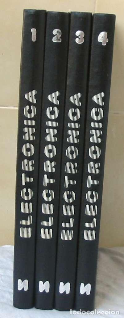 Gebrauchte B&uuml;cher: ELECTR&Oacute;NICA ENCICLOPEDIA PR&Aacute;CTICA - 4 TOMOS COMPLETA - NUEVA LENTE 1982 - VER &Iacute;NDICES