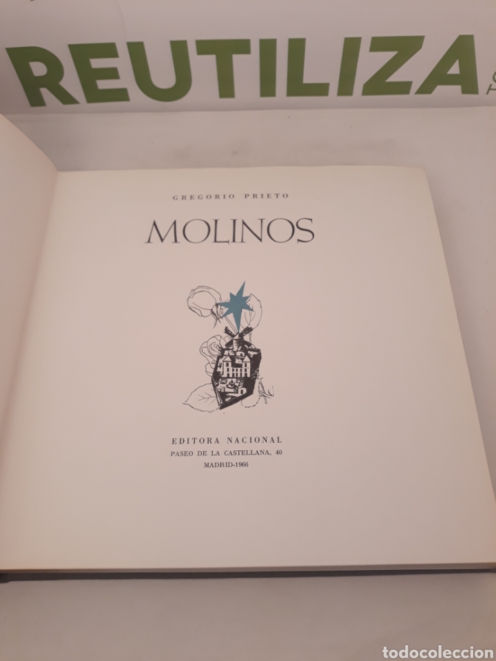 Libros de segunda mano: Molinos.Gregorio prieto.Editorial nacional.1966. - Foto 3