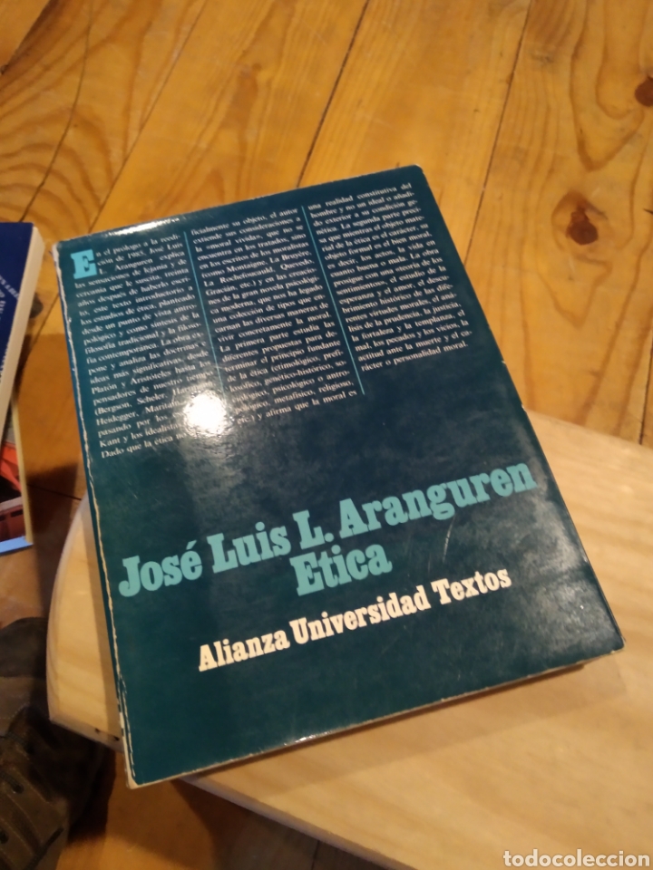 Libros de segunda mano: &Eacute;TICA. Jos&eacute; Luis L. Aranguren #3636 - Foto 2