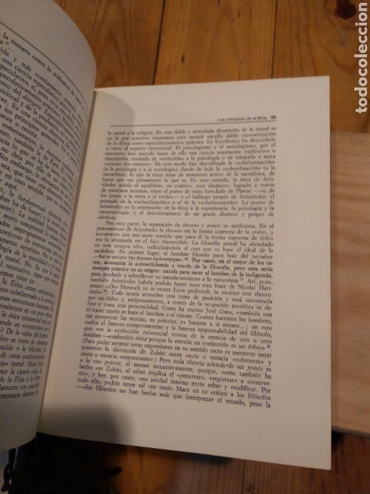 Libros de segunda mano: &Eacute;TICA. Jos&eacute; Luis L. Aranguren #3636 - Foto 5