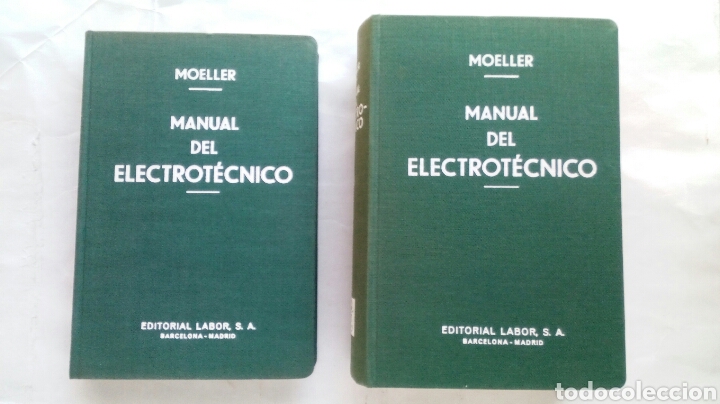 Libros de segunda mano: Manual del electrot&eacute;cnico (dos tomos). Moeller. edt. Labor. - Foto 1