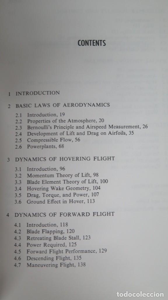 Libros de segunda mano: DYNAMICS OF HELICOPTER FLIGHT. SAUNDERS - Foto 2