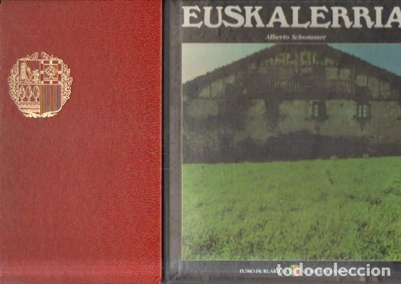 Libros de segunda mano: EUSKALERRIA. SCHOMMER, ALBERTO. A-LPAVA-078 - Foto 1