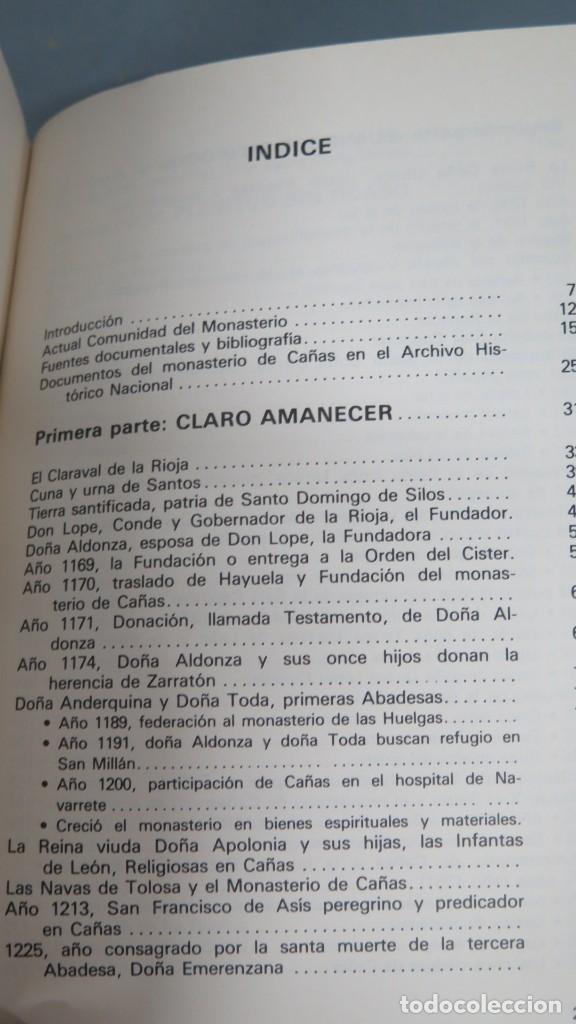 Libros de segunda mano: REAL MONASTERIO DE CA&Ntilde;AS. FELIPE ABAD LEON - Foto 2