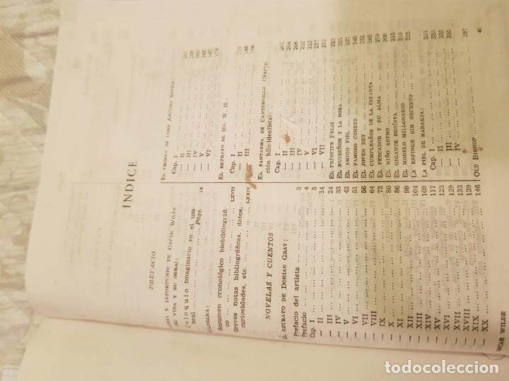 Libros de segunda mano: Oscar Wilde. Obras completas. - Foto 3