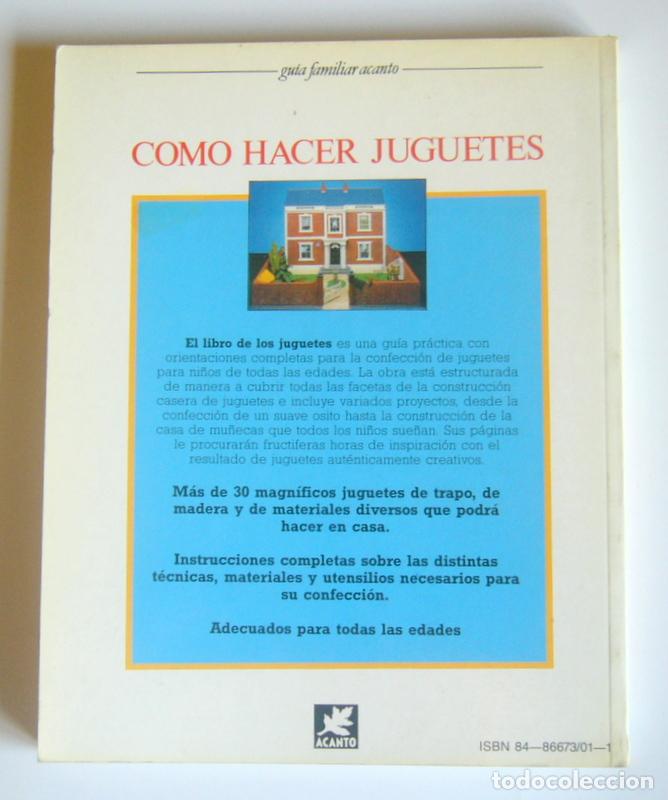 Libros de segunda mano: COMO HACER JUGUETES - MAS DE 30 PROYECTOS PRACTICOS - PAMELA PEAKE - Foto 5