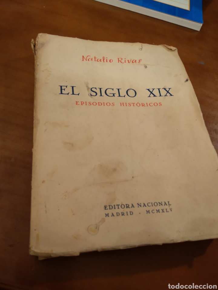 Libros de segunda mano: EL SIGLO XIX. NATALIO RIVAS #3836 - Foto 1