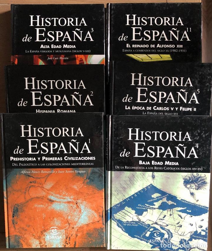 Libros de segunda mano: 6 TOMOS HISTORIA DE ESPA&Ntilde;A. ESPASA. - Foto 1