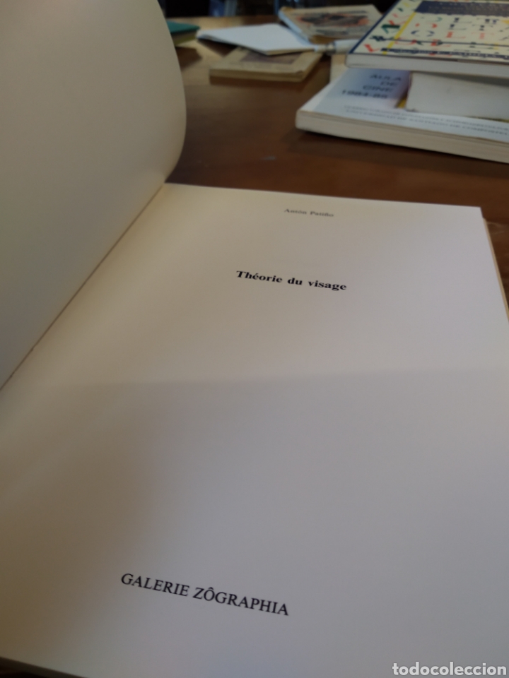Libros de segunda mano: TH&Eacute;ORIE DU VISAGE. ANT&Oacute;N PATI&Ntilde;O #3828 - Foto 2