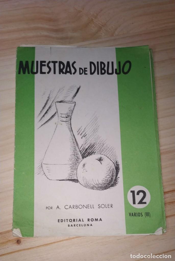 Libros de segunda mano: MUESTRAS DE DIBUJO. EDITORIAL ROMA. NUMERO 12 - Foto 1