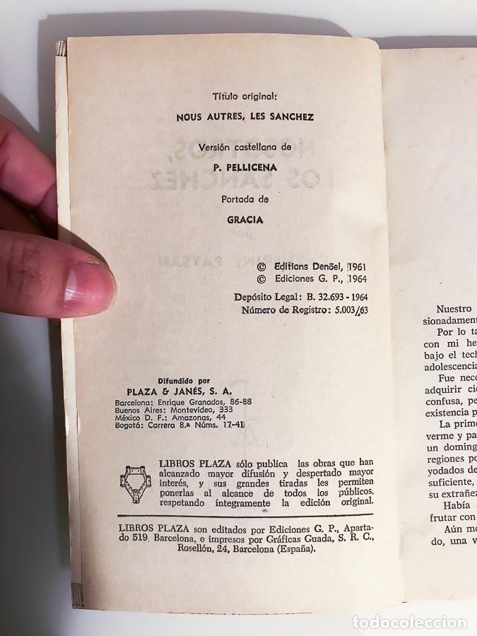 Libros de segunda mano: NOSOTROS LOS SANCHEZ - LIBROS PLAZA 353 - Foto 3