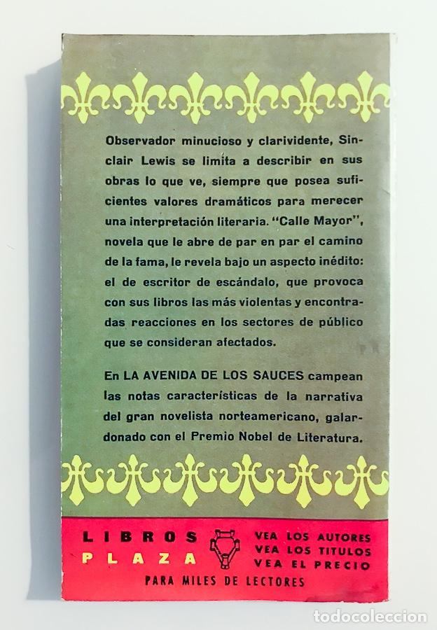 Libros de segunda mano: LA AVENIDA DE LOS SAUCES - LIBROS PLAZA 339 - Foto 2