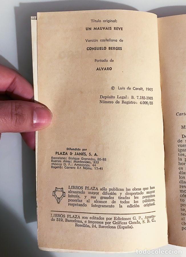 Libros de segunda mano: UN MAL SUE&Ntilde;O - LIBROS PLAZA 271 - Foto 3