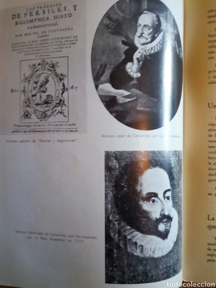 Libros de segunda mano: ICONOGRAFIA Y BIOGRAFIA CERVANTINA - Foto 4