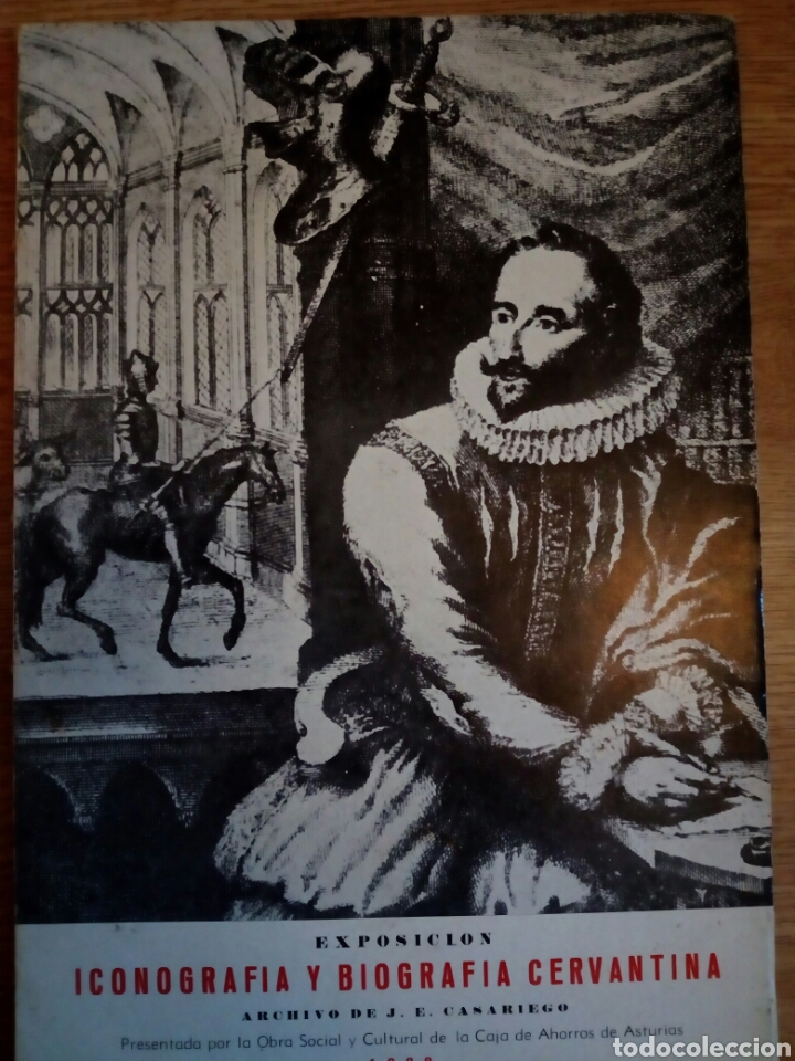 Libros de segunda mano: ICONOGRAFIA Y BIOGRAFIA CERVANTINA - Foto 1
