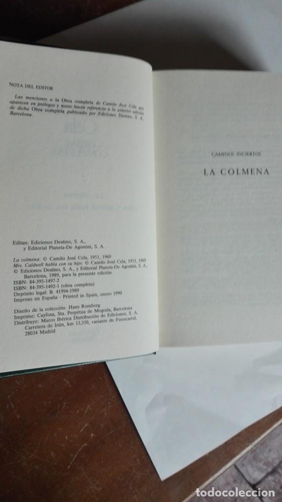 Libros de segunda mano: Camilo Jos&eacute; Cela la colmena tomo 5 - Foto 3