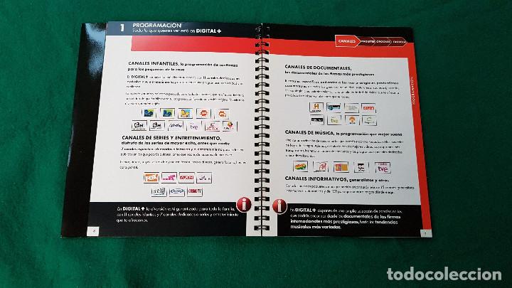 Libros de segunda mano: MANUAL DE USO DIGITAL+ CANAL+ - Foto 3
