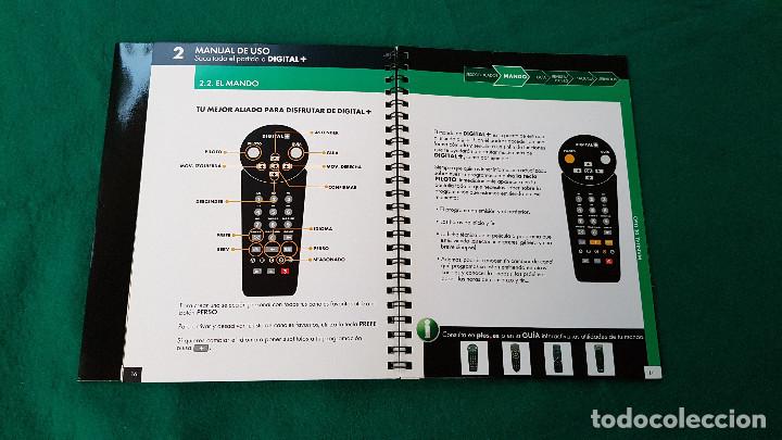 Libros de segunda mano: MANUAL DE USO DIGITAL+ CANAL+ - Foto 4