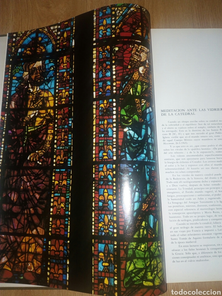Libros de segunda mano: LAS VIDRIERAS DE LA CATEDRAL DE LEON - Foto 4