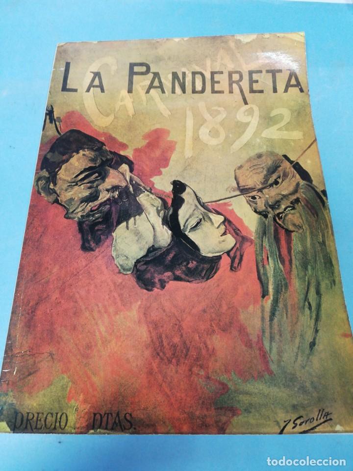 Libros de segunda mano: La Pandereta. 1892. Facs&iacute;mil. 1980. - Foto 1