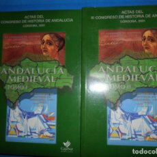 Livres d'occasion: ANDALUCÍA MEDIEVAL, ACTAS DEL III CONGRESO DE HISTORIA DE ANDALUCÍA, 2001, ED. CAJASUR. Lote 191611421