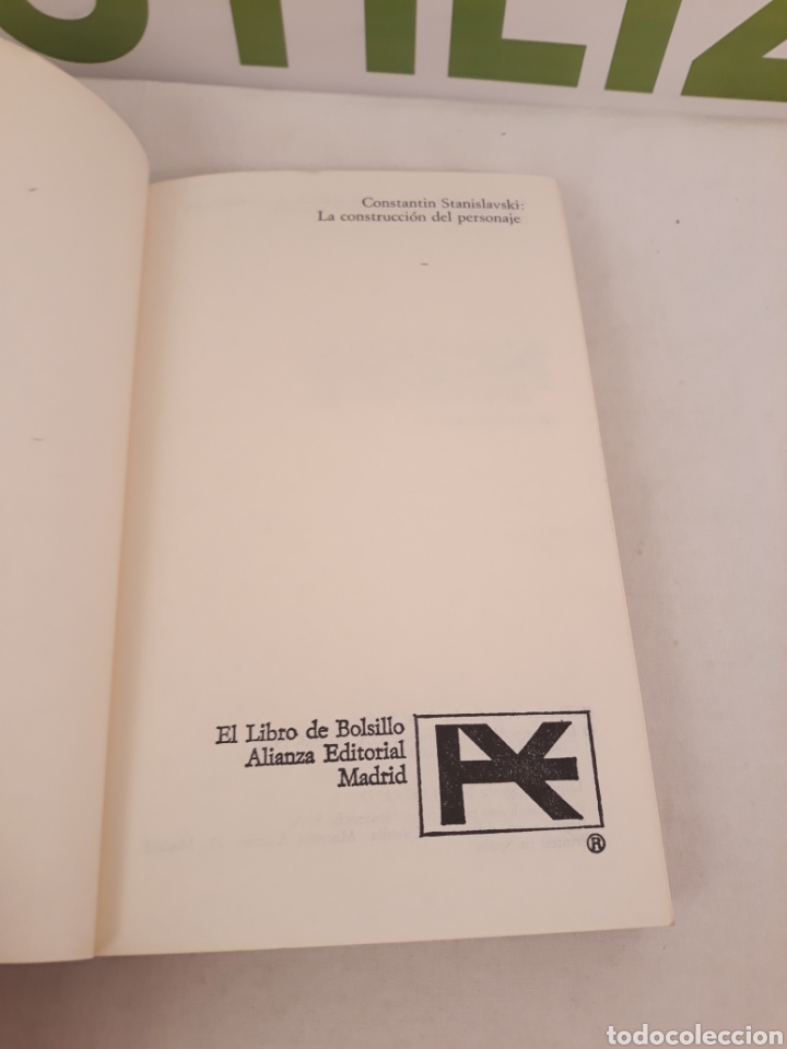 Libros de segunda mano: Constantin Stanislavski.Alianza editorial. - Foto 3