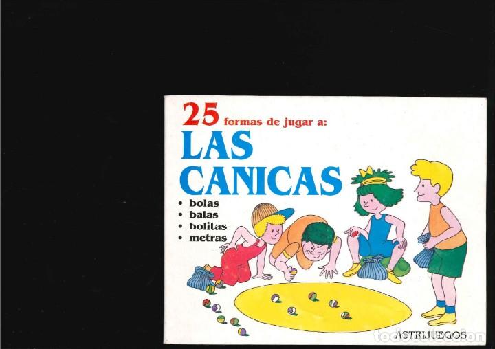 Libros de segunda mano: 25 FORMAS DE JUGAR A LAS CANICAS - Foto 1
