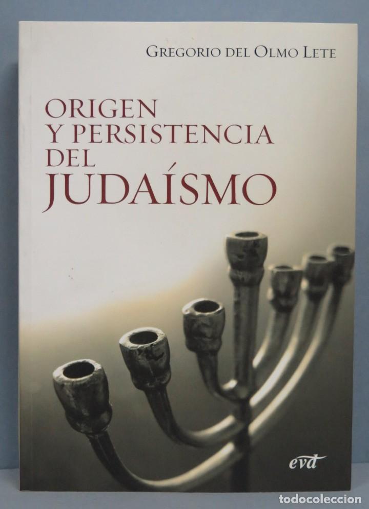 Libros de segunda mano: ORIGEN Y PERSISTENCIA DEL JUDAISMO. GREGORIO DEL OLMO - Foto 1