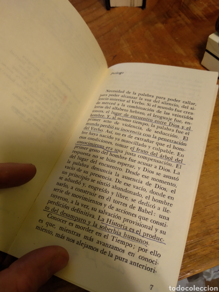 Libros de segunda mano: CONTRA LA HISTORIA E. M. CIORAN #3781 - Foto 4