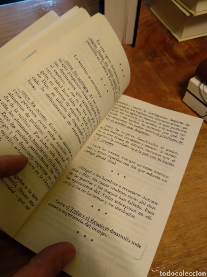 Libros de segunda mano: CONTRA LA HISTORIA E. M. CIORAN #3781 - Foto 8