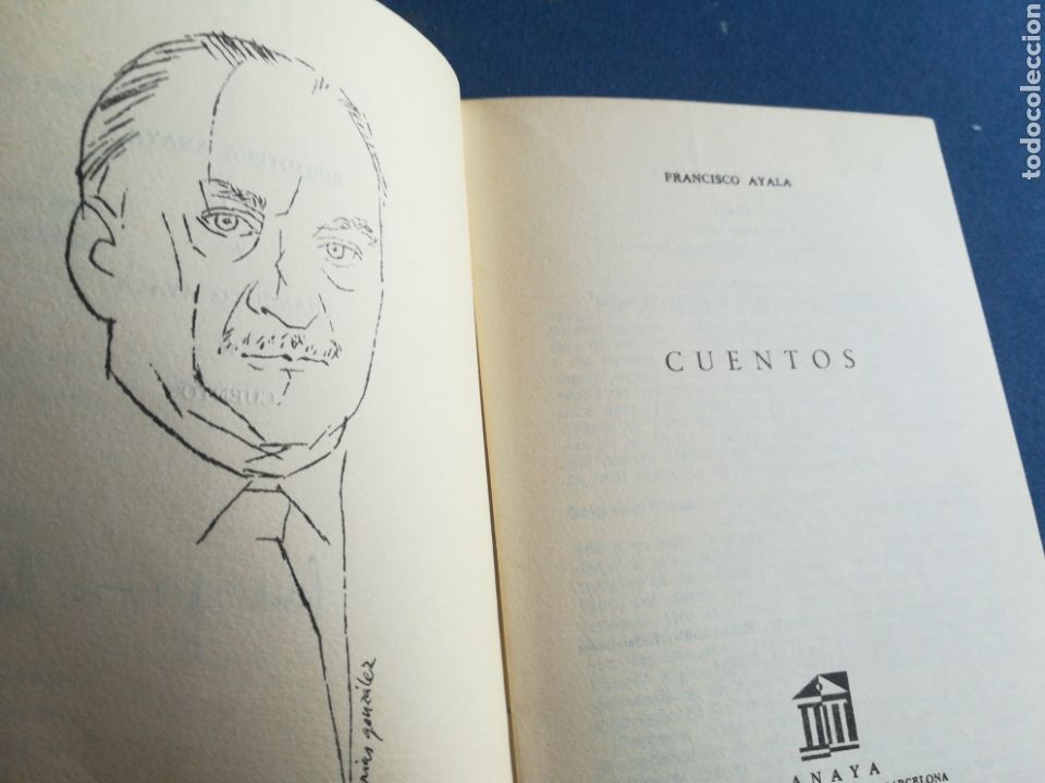 Libros de segunda mano: Cuentos Francisco Ayala edici&oacute;n de autor Anaya 1966 - Foto 2