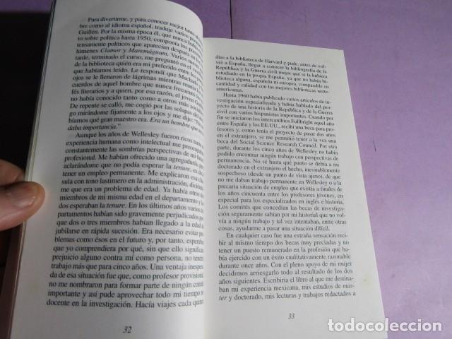 Libros de segunda mano: HISTORIA DE UN HISTORIADOR; JACKSON, Gabriel - Foto 4