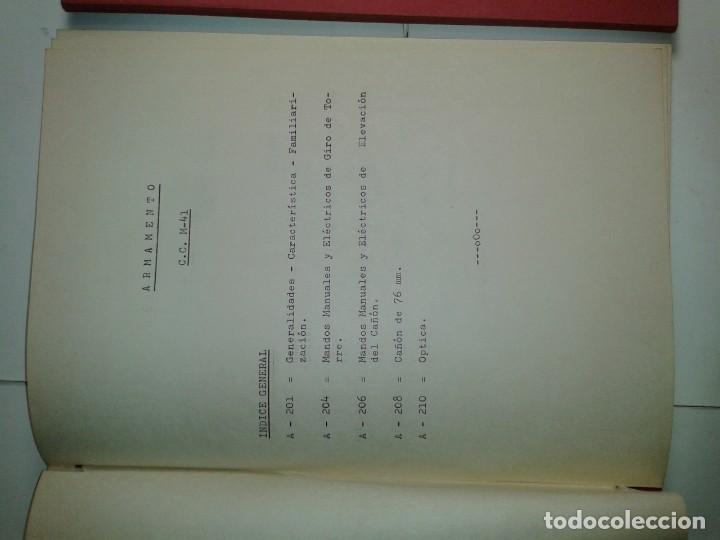 Libros de segunda mano: ARMAMENTO Y TIRO CARROS DE COMBATE M-41 TEXTO Y L&Aacute;MINAS 19?? EAE - Foto 3