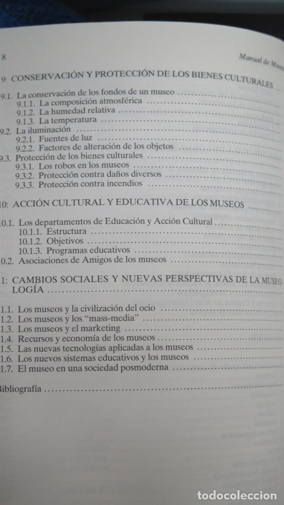 Libros de segunda mano: MANUAL DE MUSEOLOG&Iacute;A. Francisca Hern&aacute;ndez Hern&aacute;ndez - Foto 5