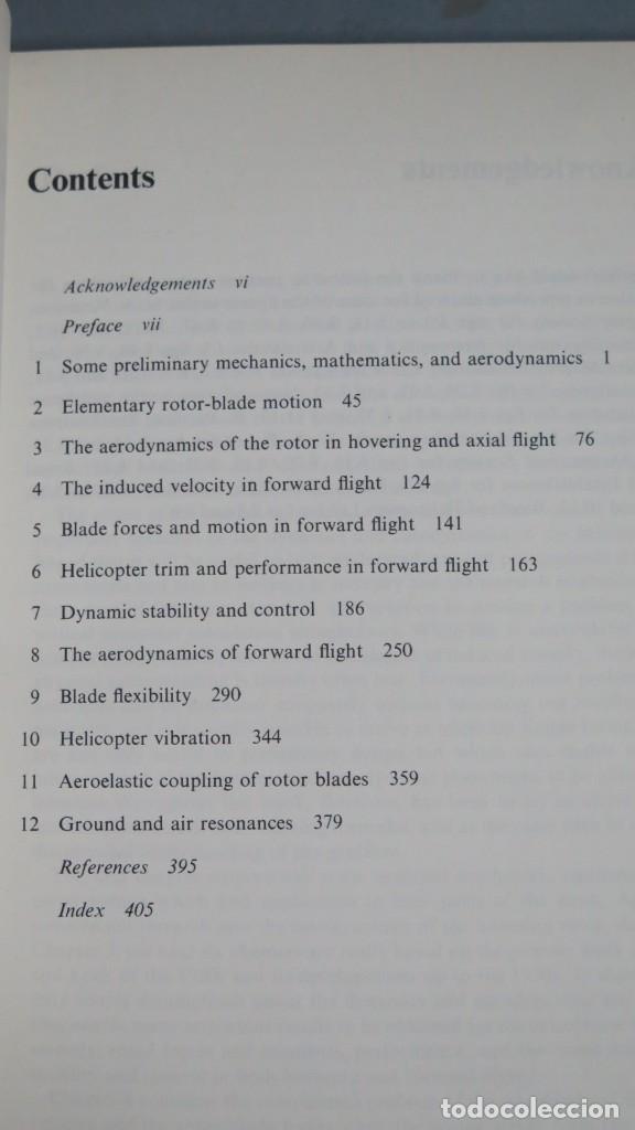 Libros de segunda mano: HELICOPTER DYNAMICS. BRAMWELL - Foto 2