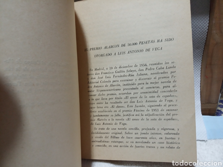 Libros de segunda mano: El amor de la Sota de espadas por - Foto 2