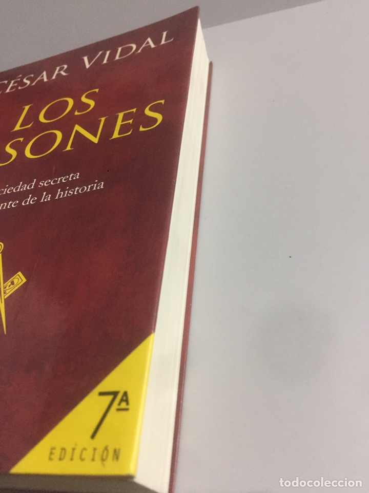 Libros de segunda mano: Los Masones Cesar Vidal 7 Edici&oacute;n - Foto 2