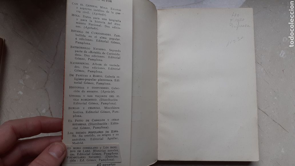 Libros de segunda mano: Caj&oacute;n de sastre. Jos&eacute; Mar&iacute;a Iribarren. - Foto 2