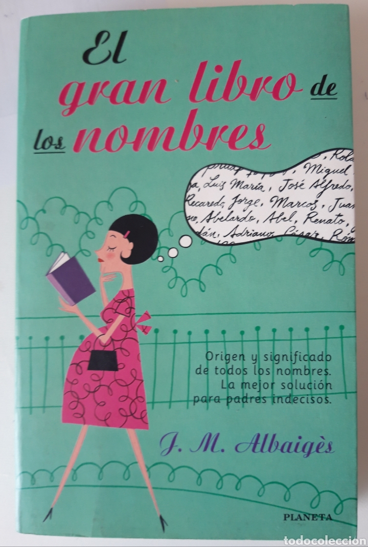 Libros de segunda mano: El gran libro de los nombres, a&ntilde;o 1996 - Foto 1