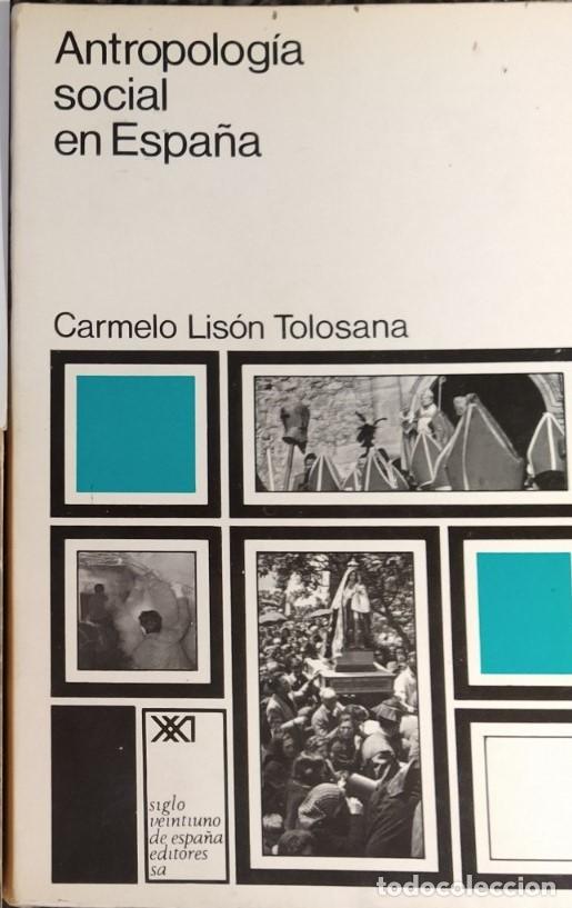 Libros de segunda mano: Antropologia social en Espa&ntilde;a