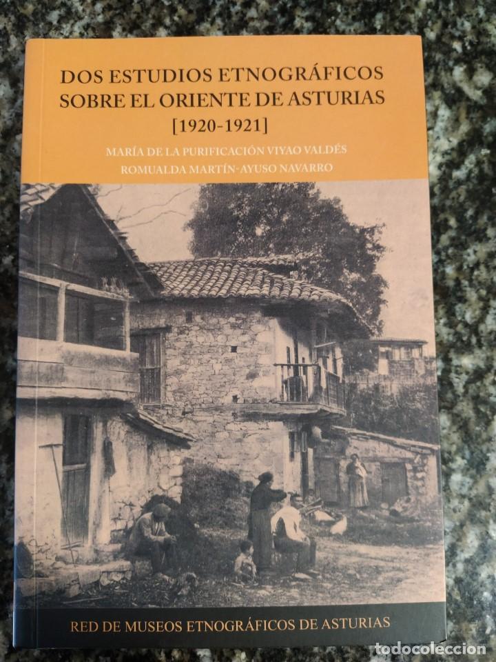 Libros de segunda mano: Dos Estudios etnograficos sobre el oriente de Asturias 1920-1921