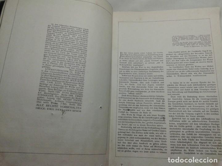 Libros de segunda mano: MICHEL ANGELO, EN ALEMAN - Foto 5