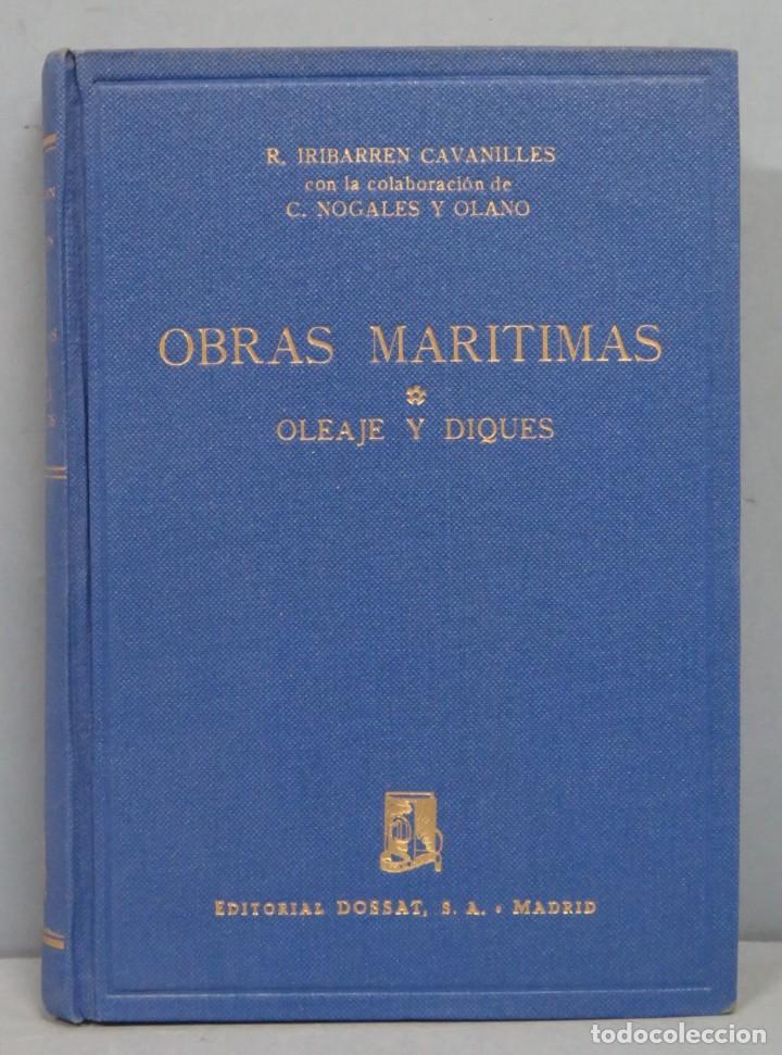 Libros de segunda mano: OBRAS MARITIMAS. OLEAJES Y DIQUES. DOSSAT - Foto 1