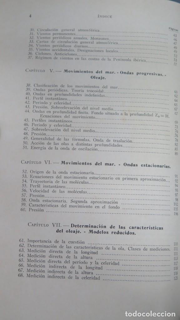 Libros de segunda mano: OBRAS MARITIMAS. OLEAJES Y DIQUES. DOSSAT - Foto 3