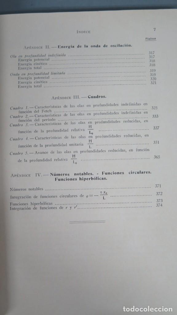 Libros de segunda mano: OBRAS MARITIMAS. OLEAJES Y DIQUES. DOSSAT - Foto 6