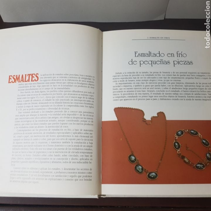 Libros de segunda mano: ESCUELA DE ARTESANIA - ESMALTES - Foto 3