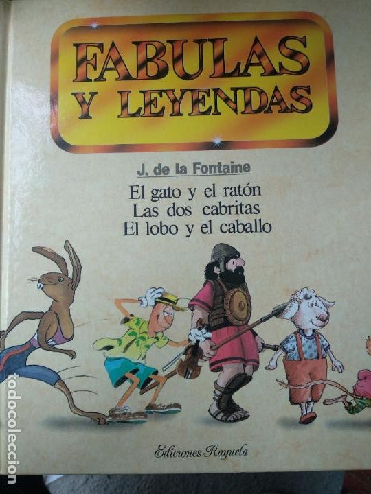 Libros de segunda mano: fabulas y leyendas Fontaine, ediciones rayuela. - Foto 1
